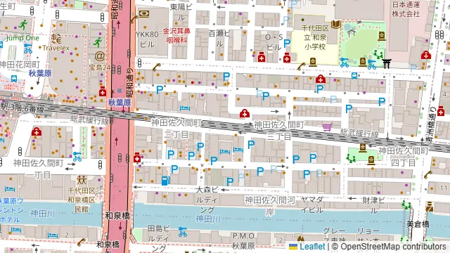 すし土風炉 秋葉原店の周辺地図