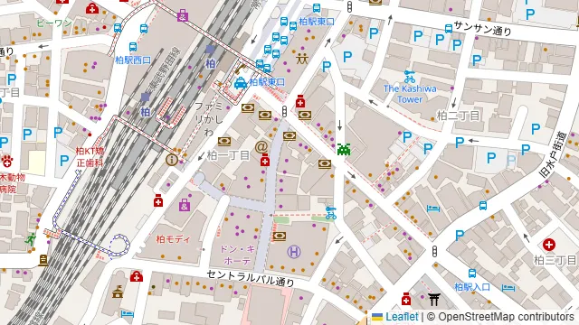 イタリアンバル CONA 柏店の周辺地図