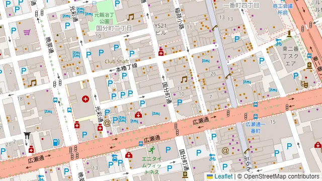 ART NIGHT CLUBの周辺地図