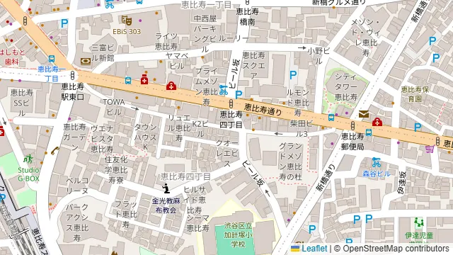 ROCA ITALIAN LOUNGEの周辺地図