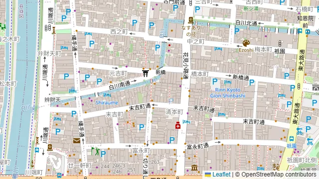 祇園 大季(ギオンダイキ)の周辺地図