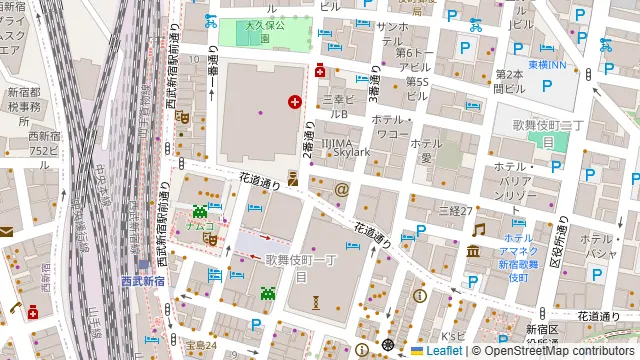ゴールドモンキーの周辺地図