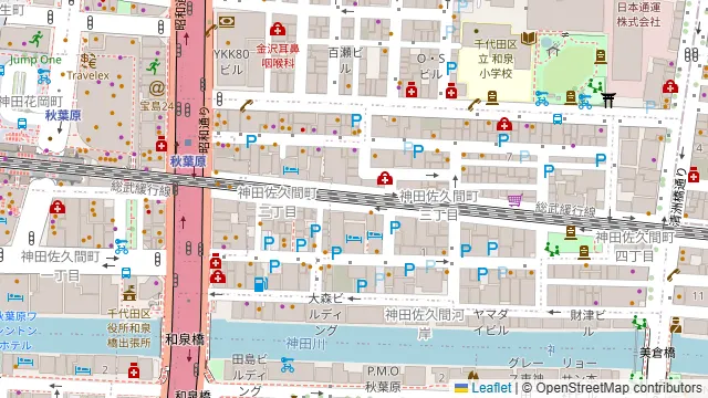 すし土風炉 秋葉原店の周辺地図