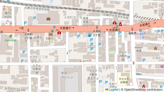 新大宮相談ルームの周辺地図