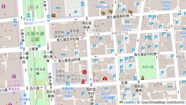 Virdweac(ヴァードウィーク)栄の周辺地図