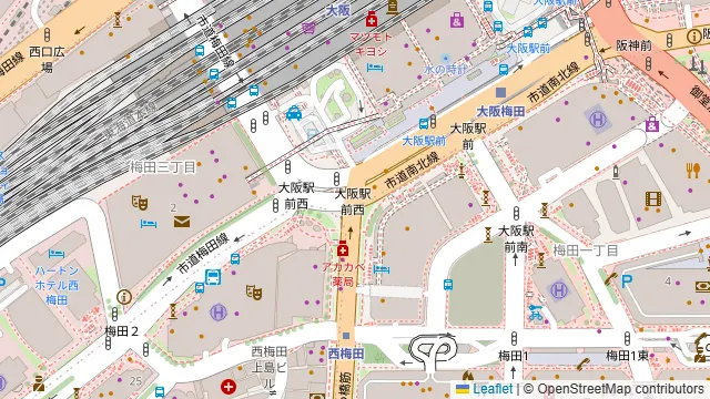 KOHOKUの周辺地図