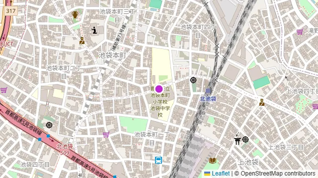 焼き鳥食べ放題 鳥パラダイス 池袋店の周辺地図