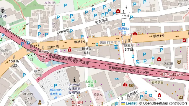 中国料理&タイ料理 チャイハナ 横浜西口店の周辺地図