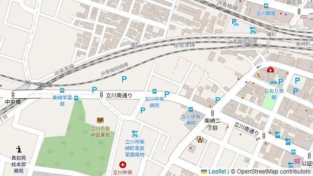 STUDIO ZERO 立川南口店の周辺地図
