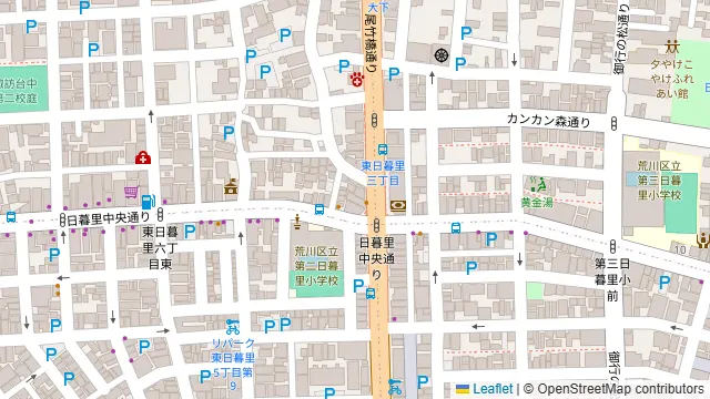 大衆居酒屋リリーの周辺地図