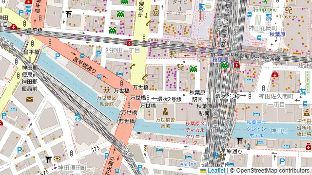 グレイドパーク秋葉原の周辺地図
