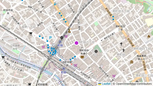 Dining Bar Bee 町田店の周辺地図