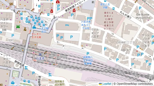 whity八王子の周辺地図