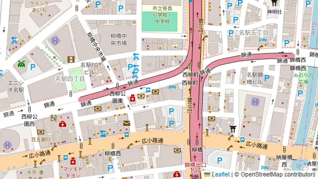 Market St.の周辺地図