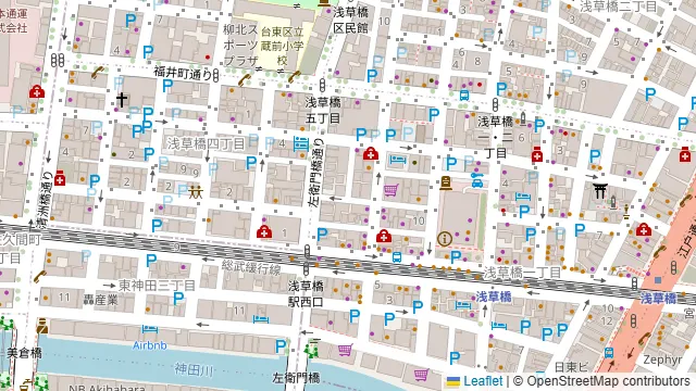 ギャラリー ポップアップスペース UNIの周辺地図