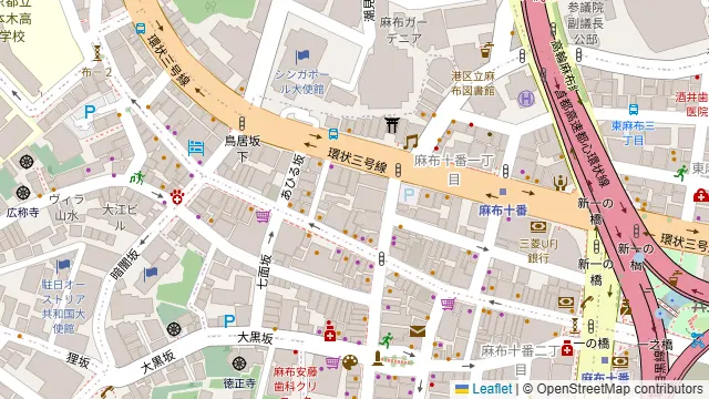 taachiの周辺地図