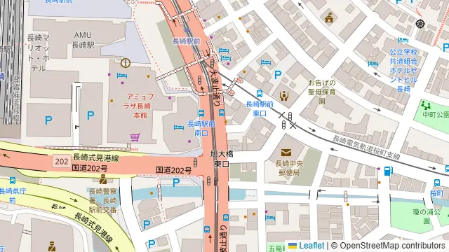 コワーキングスペースミナトの周辺地図