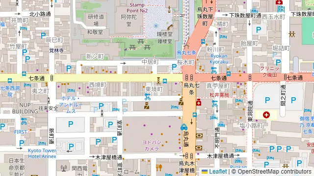 AMARE京都(パーティースペース)の周辺地図