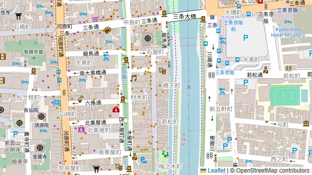 京料理 先斗町 富美家(フミヤ)の周辺地図