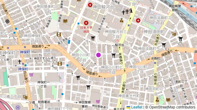 路地裏バルO’sの周辺地図