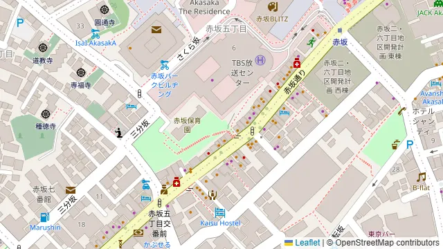 スペインのちょっと居酒屋 バルマル 赤坂見附店の周辺地図