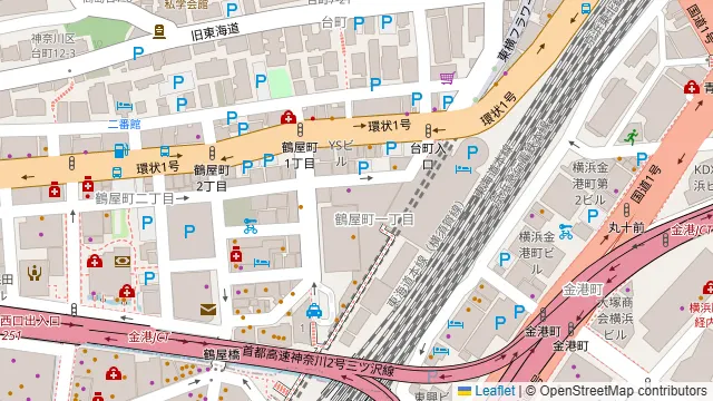 DUMBO PIZZA FACTORY 横浜の周辺地図