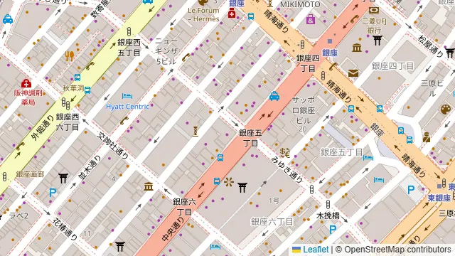 LUX(ルクス)の周辺地図