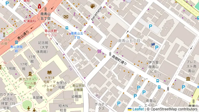 IDOLの周辺地図