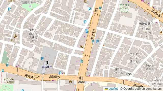 バーベキューハウスTOKYO 新宿店の周辺地図