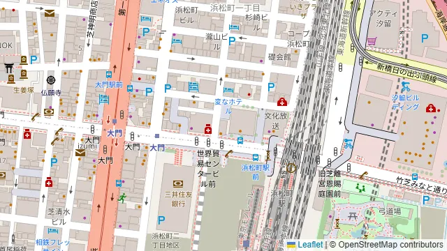 浜松町キッチンの周辺地図