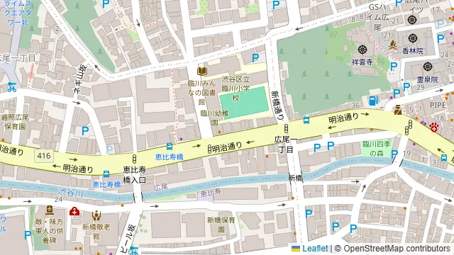 アニマリベラの周辺地図