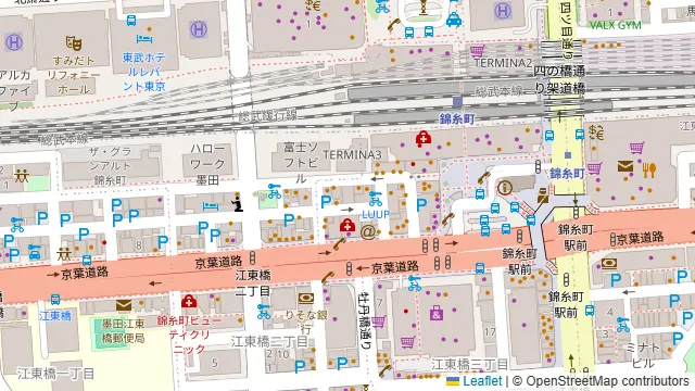 かまくら個室ビストロ KAMAKURA 錦糸町の周辺地図