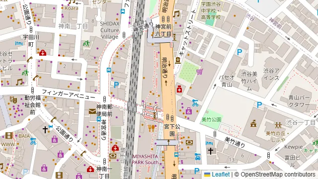 NEWLIGHT(ニューライト)渋谷の周辺地図