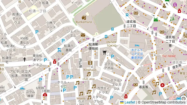 Cafe&Bar1985の周辺地図