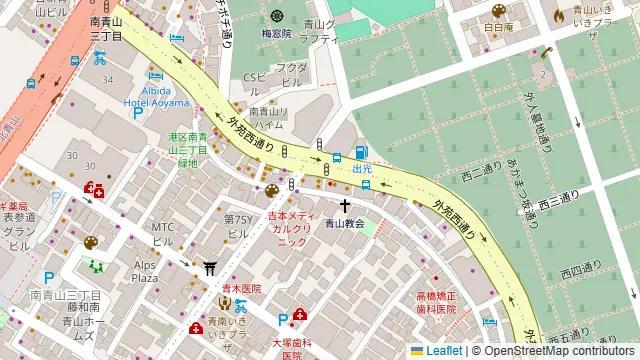 NICE minamiaoyamaの周辺地図