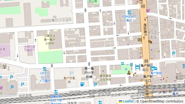 No Concept 亀戸店の周辺地図