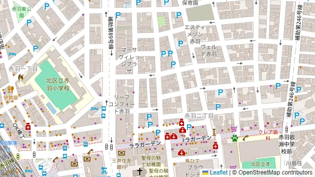 CASUAL CAFE&BAR アスノソラの周辺地図