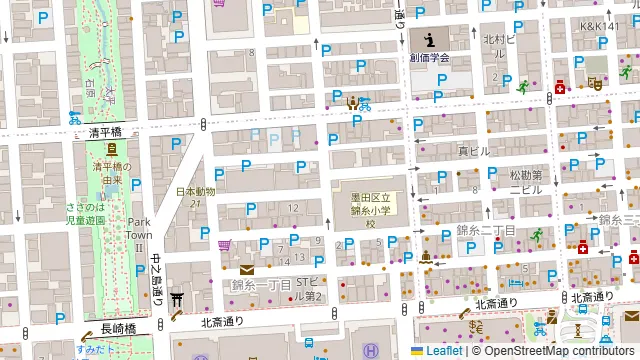 【CS Tokyo-Base】錦糸町A メゾンの周辺地図