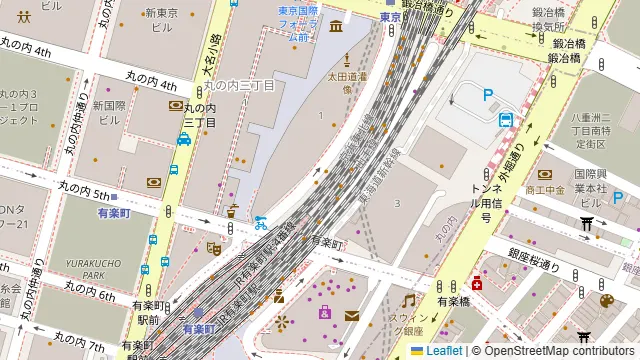 シュマッツ 有楽町の周辺地図