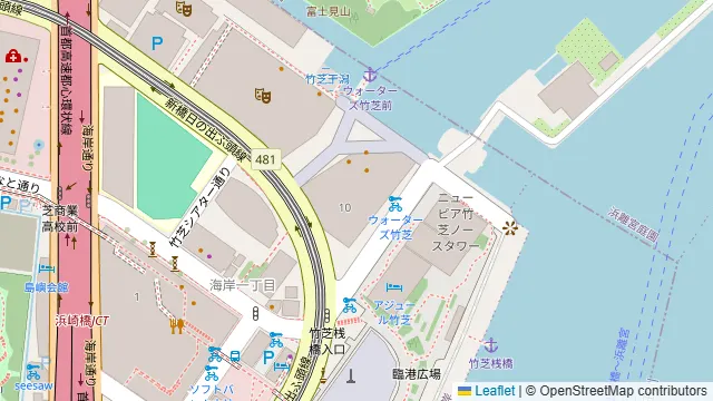 BRAUERTAFEL アトレ竹芝店の周辺地図