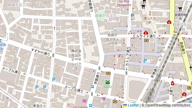 Dana Pointの周辺地図