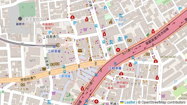 ジンギスカン 福ひつじの周辺地図