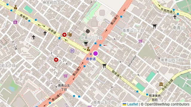 WALL＆WALLの周辺地図