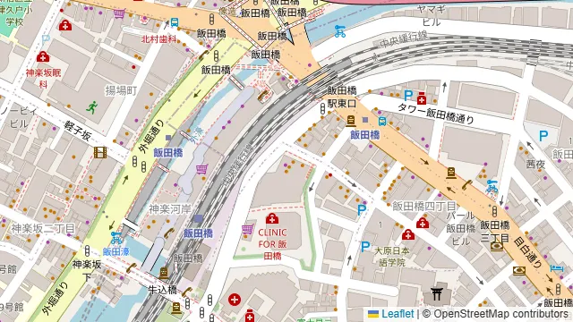 Darts UP(ダーツ アップ)飯田橋店の周辺地図