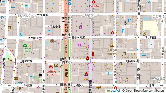 Dining Bar＆Party Space SWAMP501の周辺地図