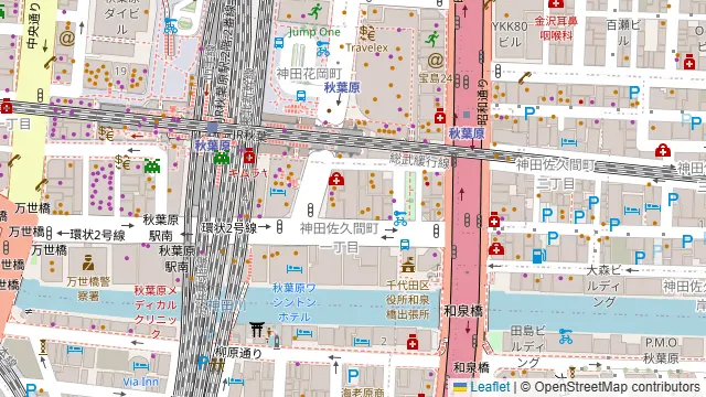 ダーツ&パーティー REGALO 秋葉原駅前店の周辺地図
