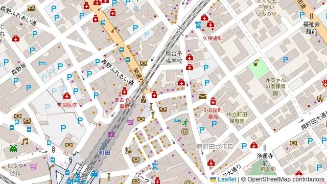 カリブのバル 町田駅前店の周辺地図