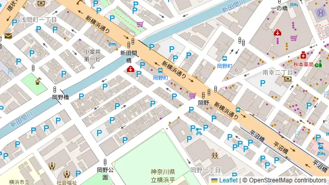BREATH（ブレス） 横浜の周辺地図