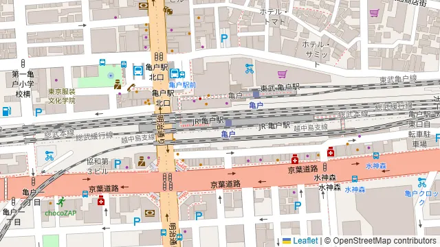 カラオケ館 亀戸駅前店の周辺地図