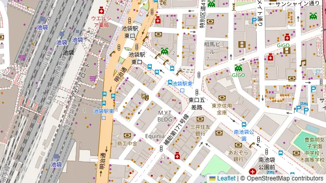 CheeseTable 池袋店の周辺地図